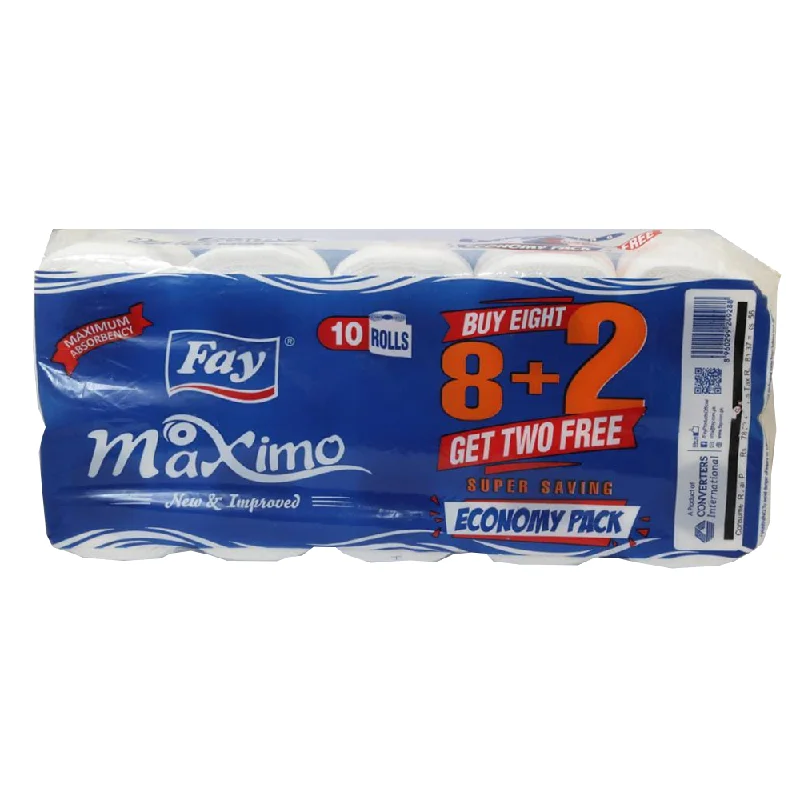 ---FAY TOILET TISSUE PAPER 10 ROLL ECONOMY PACK