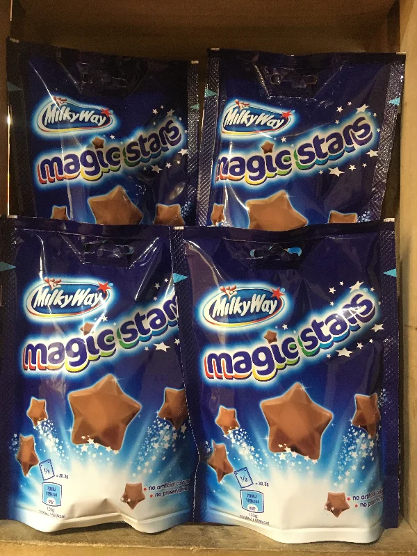 ---4x MilkyWay Magic Stars Share Bags (4x91g)