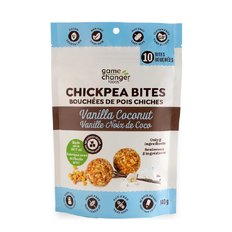 - Cat stress soothing sprayGame Changer Foods Vanilla Coconut Chickpea Bites - 140g