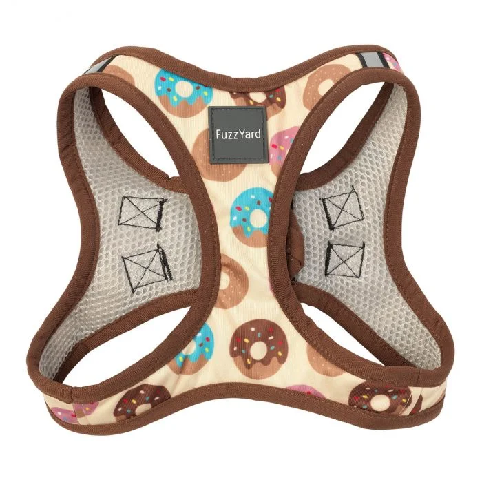 - Pet fence foldable indoorFuzzYard Go Nuts Donuts Step-In Dog Harness