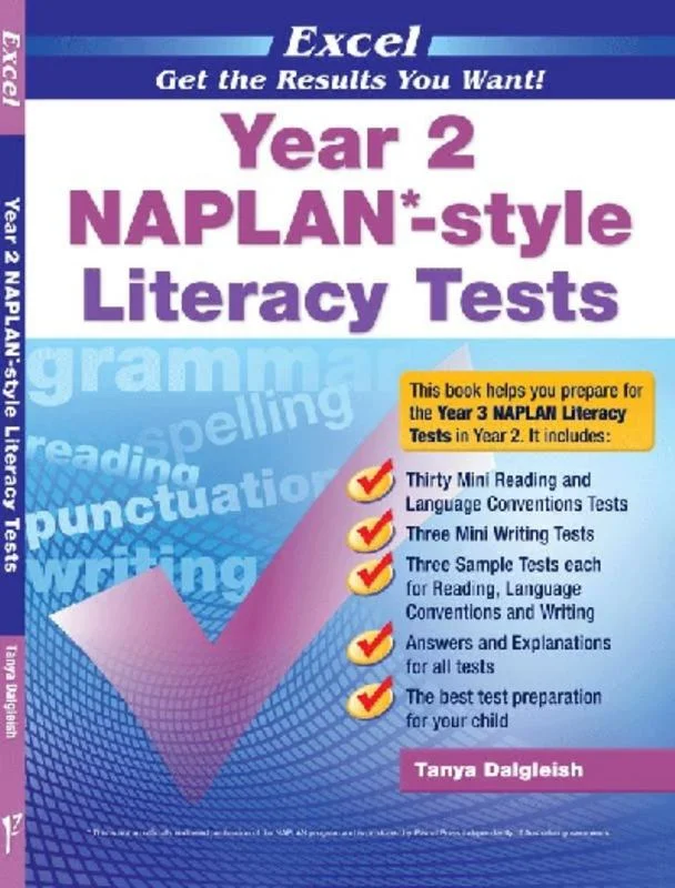 - Air box TSA certified check-inNaplan* Style Literacy TST Yr 2