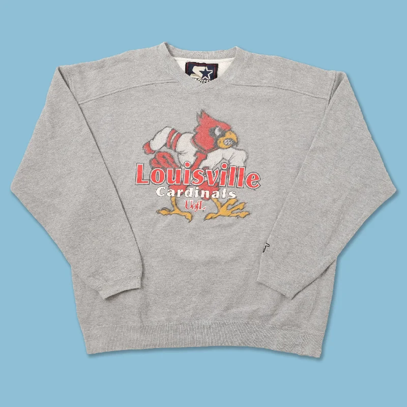 - Dog heart rate monitoring collarVintage Starter Louisville Cardinals Sweater Large