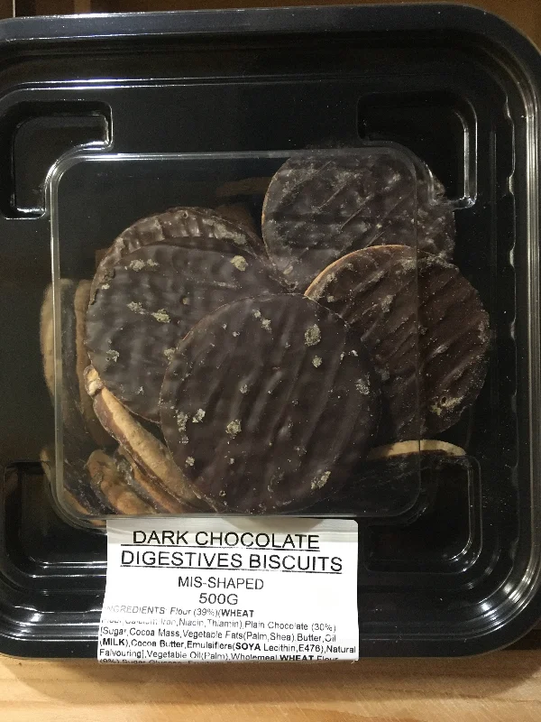 - Winter warm clothes for short-haired dogsDark Chocolate Digestive Biscuit Mis-Shapes 500g