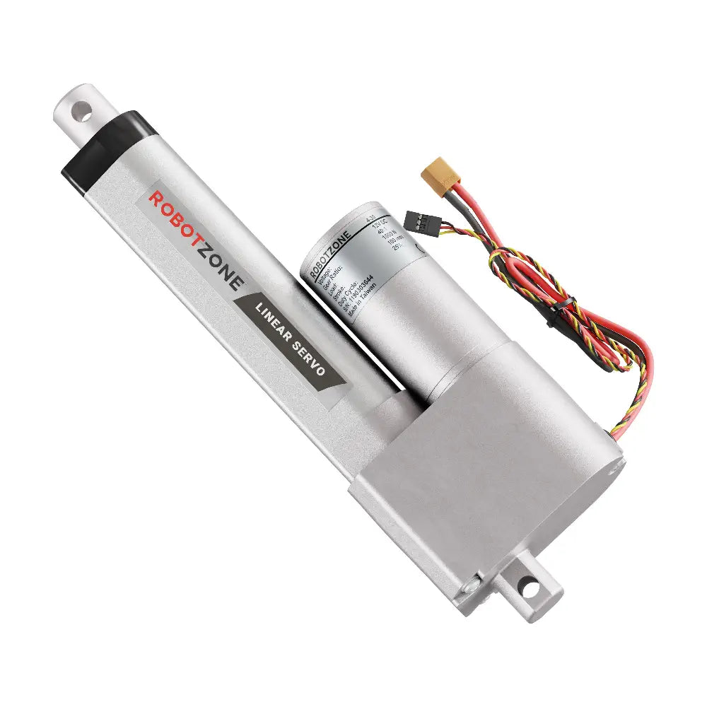 - Organic cotton dog bibsServoCity Heavy-Duty Linear Servo (Position Control, 12-24V, 225lb Thrust, 0.3"/sec, 4" Stroke)