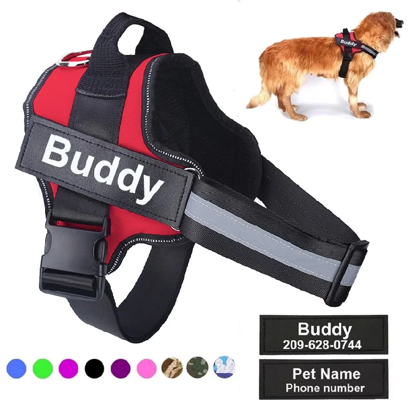 - Pet tear stain cleaning wipesPersonalized Dog Harness