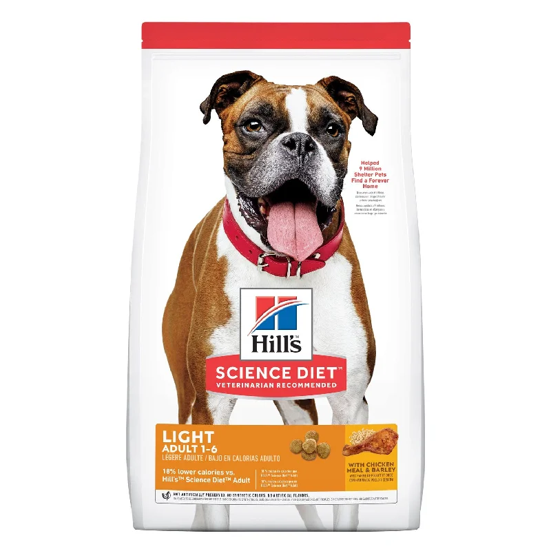 -Grain-free dog food recommendationHill's Science Diet Light Adult Dry Dog Food 12kg -Grain-free dog food recommendationHill's Science Diet Light Adult Dry Dog Food 12kg