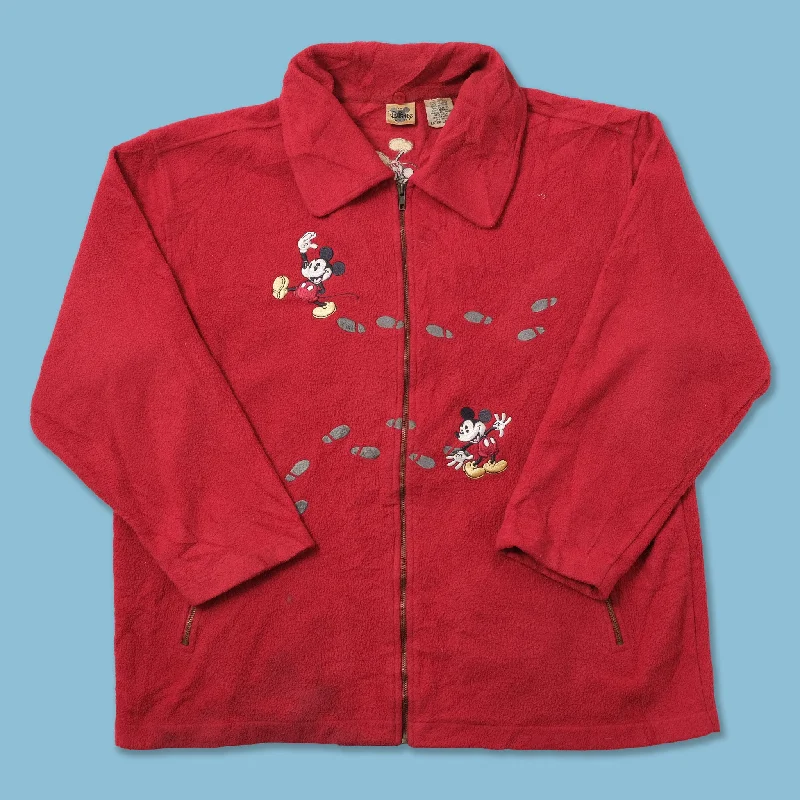 - Remote interactive pet feederVintage Mickey Mouse Fleece Jacket XLarge