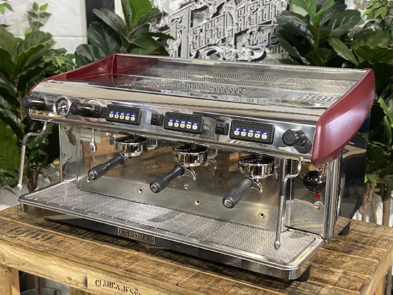 - Custom pet birthday cakeExpobar MegaCrem High Cup 3 Group Stainless & Red Espresso Coffee Machine