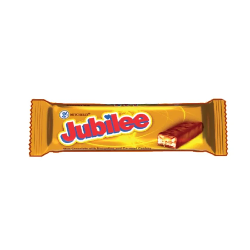 - Air box TSA certified check-inMITCHELLS JUBILEE CHOCOLATE 25 GM