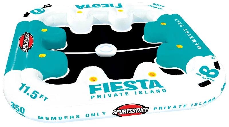 -Anti-scratch scratching board AND cat bed in oneSPORTSSTUFF® Fiesta Island 8 Person Inflatable Lounge -Anti-scratch scratching board AND cat bed in oneSPORTSSTUFF® Fiesta Island 8 Person Inflatable Lounge