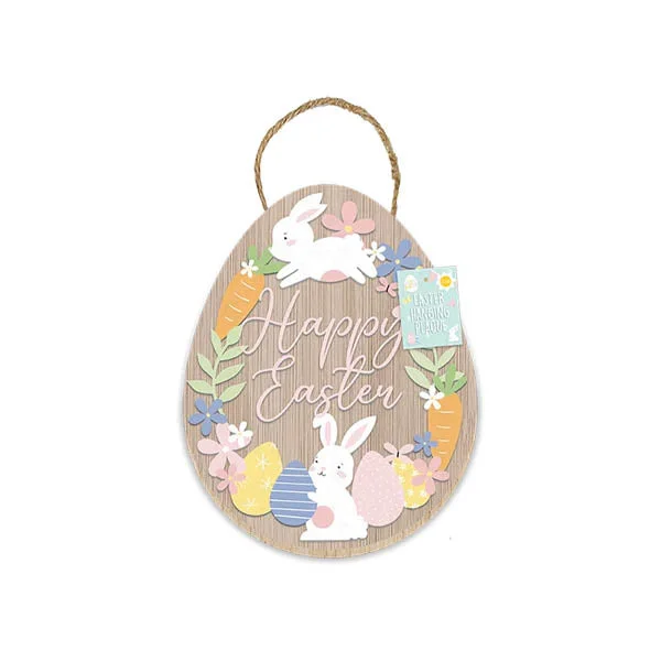 - Postoperative pet anti-licking Elizabethan collarEaster Hanging Plaque