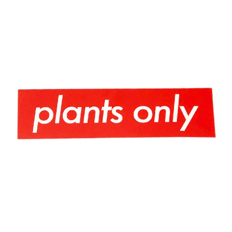 - Solid wood cat climbing frame customizedPlant Active 'Plants Only' Sticker