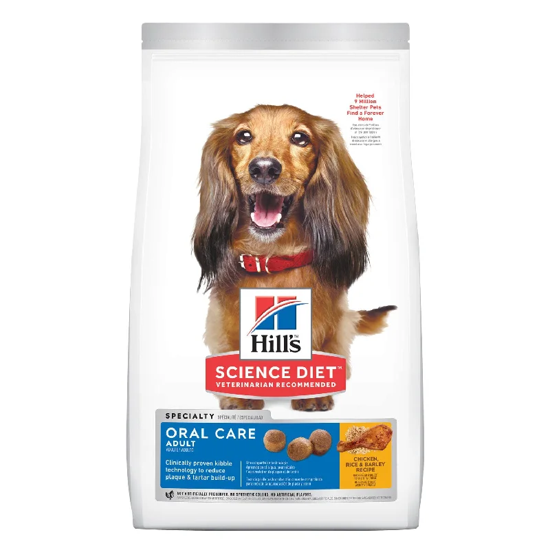  -Chicken-flavored dog foodHill's Science Diet Oral Care Adult Dry Dog Food 12kg