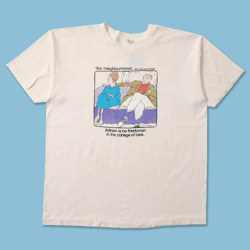 - Parrot climbing and standing wooden frameVintage The Neighborhood Cartoon T-Shirt Large