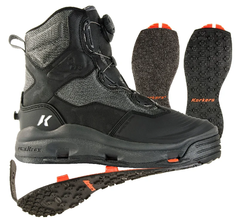 - Winter dog thick down jacketKorkers DarkHorse Wading Boots