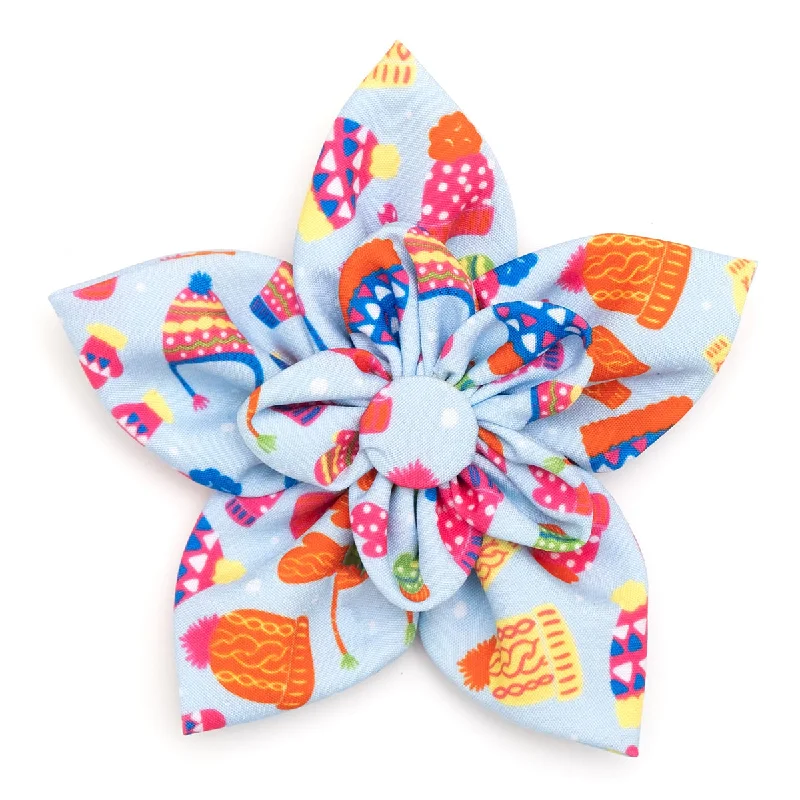 Pet Christmas clothesBrrrr! Dog Collar Flower