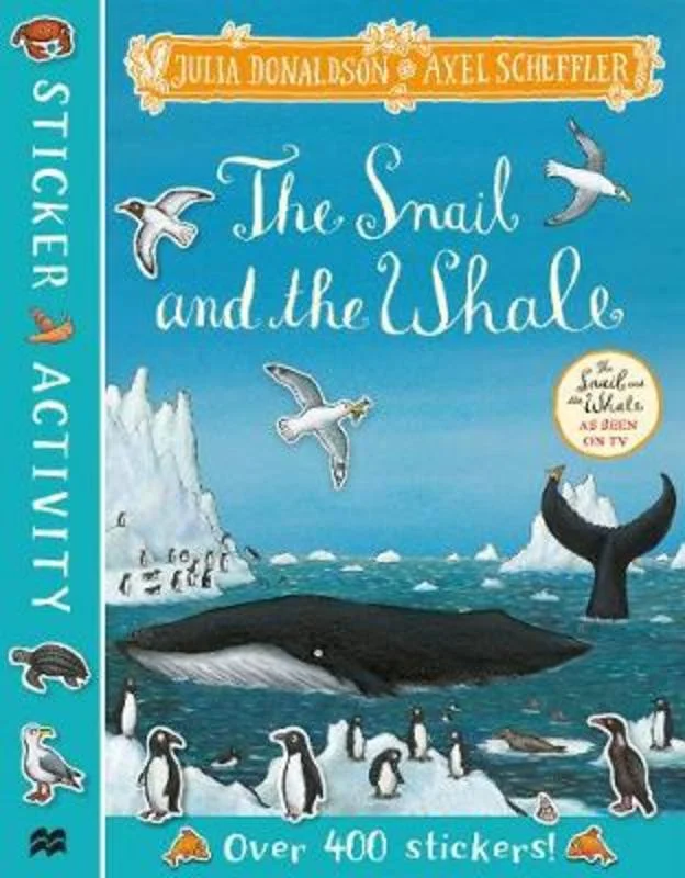 - Air box TSA certified check-inThe Snail and the Whale Sticker Book