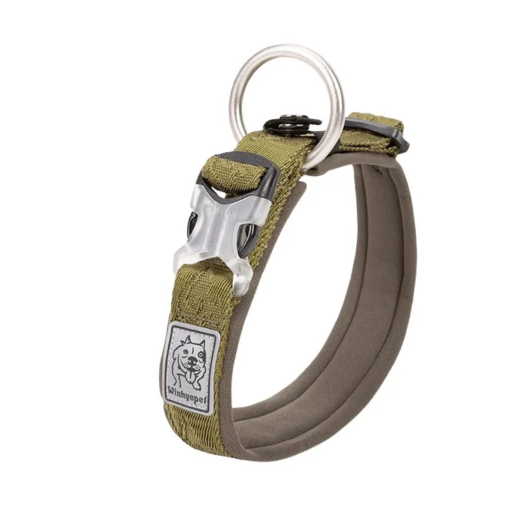 - Solid wood cat climbing frame customizedWhinhyepet Collar army green -XL