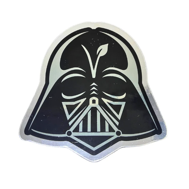 - Deodorizing cat litter tofu litterVegan Power Co Darth Vader 'V' Helmet Sticker