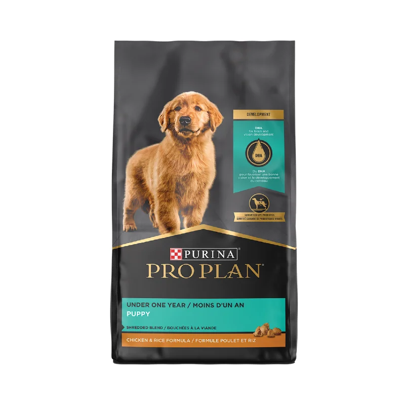 - Tear stain dog foodPro Plan Shredded Chicken & Rice Under One Year Puppy Dry Dog Food