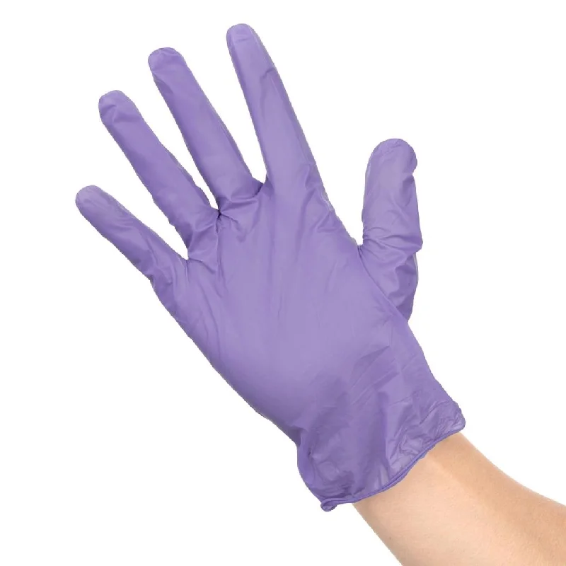 - ​​Pet toys under    yuanHygiplas Vinyl Purple Powder Free Glove M - pack 100