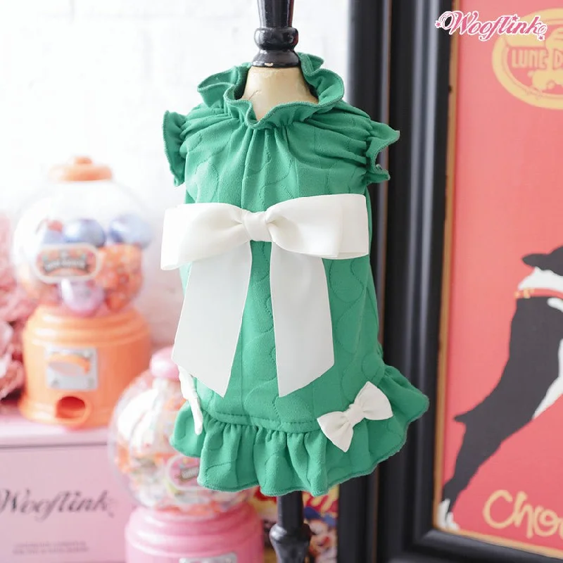 Focus on health and safety:Wooflink Feeling Fab Dress in Green