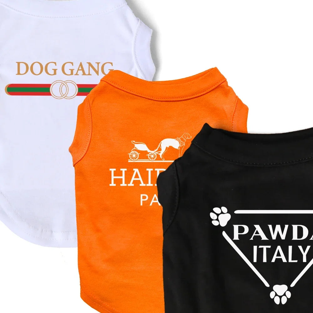 - Deodorizing cat litter tofu litterHairmes Dog Gang Pawda Fashion Vest Summer Breathable Small Medium Puppy Chihuahua Yorkie Frenchie Clothes Pet Costume Tshirt - Deodorizing cat litter tofu litterHairmes Dog Gang Pawda Fashion Vest Summer Breathable Small Medium Puppy Chihuahua Yorkie Frenchie Clothes Pet Costume Tshirt