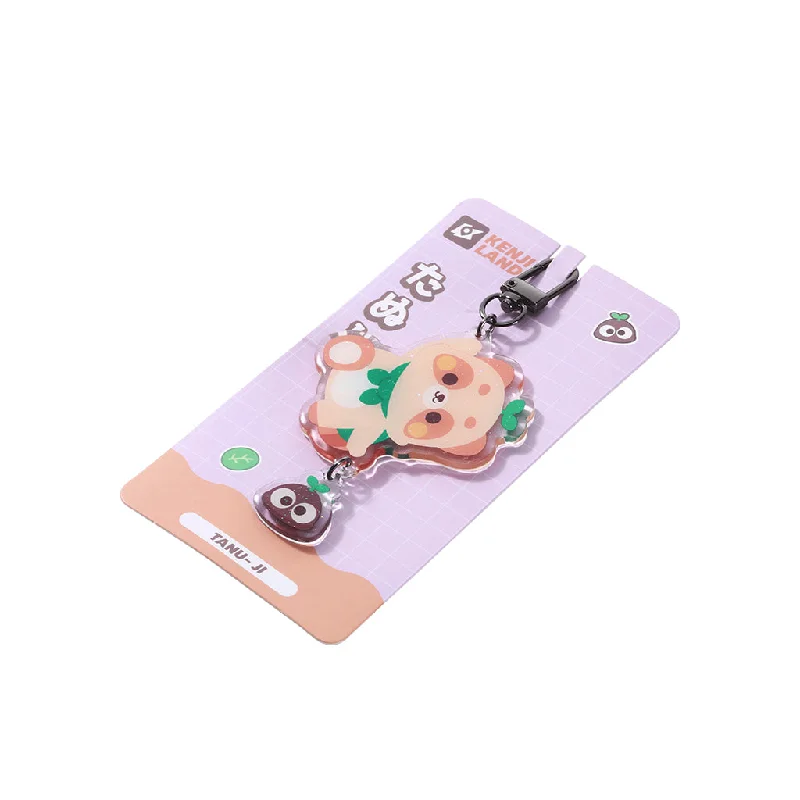  . **Dog chest harness is anti-breakaway**Acrylic Keyring - Kland Tanu- Ji