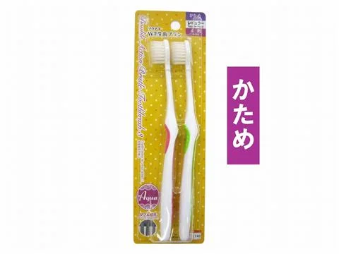 - Dog disposable foam shower gelAqua 3 Double Action Bristle Toothbrush Regular Head