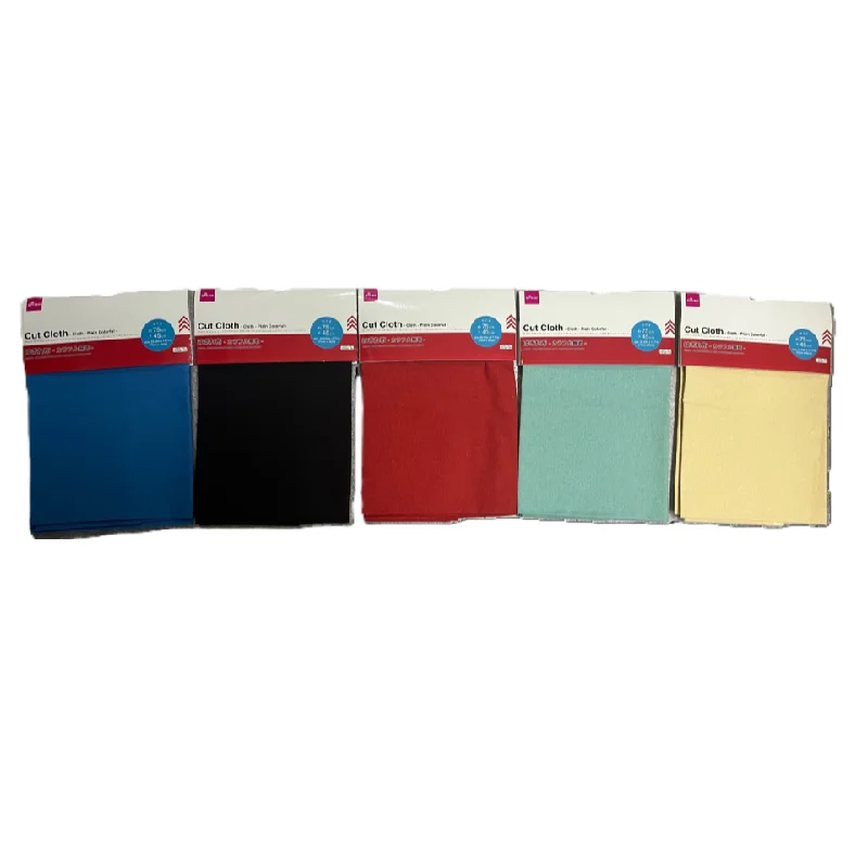- Pet tear stain cleaning wipesCloth Of Handicraft Colorful Plain 75cm x 45cm