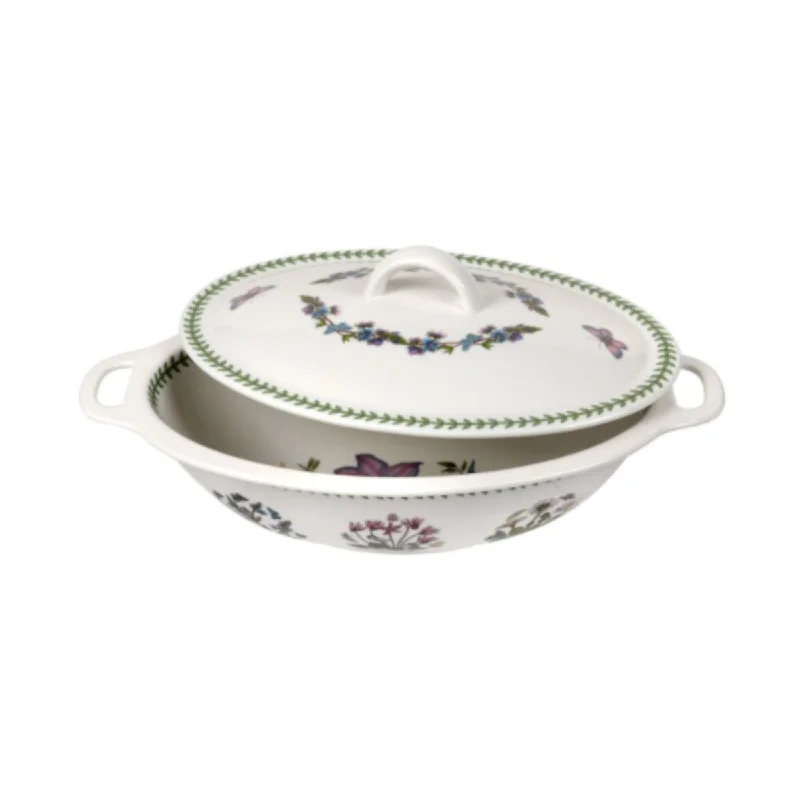 - ​​Christmas pet Christmas clothingPortmeirion Botanic Garden Oval Covered Dish 38cm