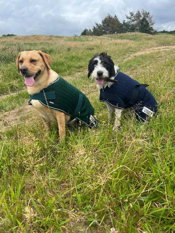 - Organic cotton dog bibsWickAway Dog Coats – Navy