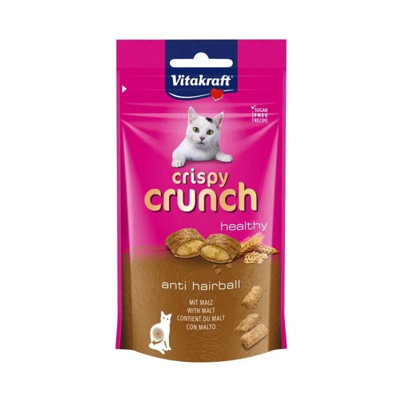    - Affordable cat food with good quality  Vitakraft Crispy Crunch Healthy Malt Cat Treat