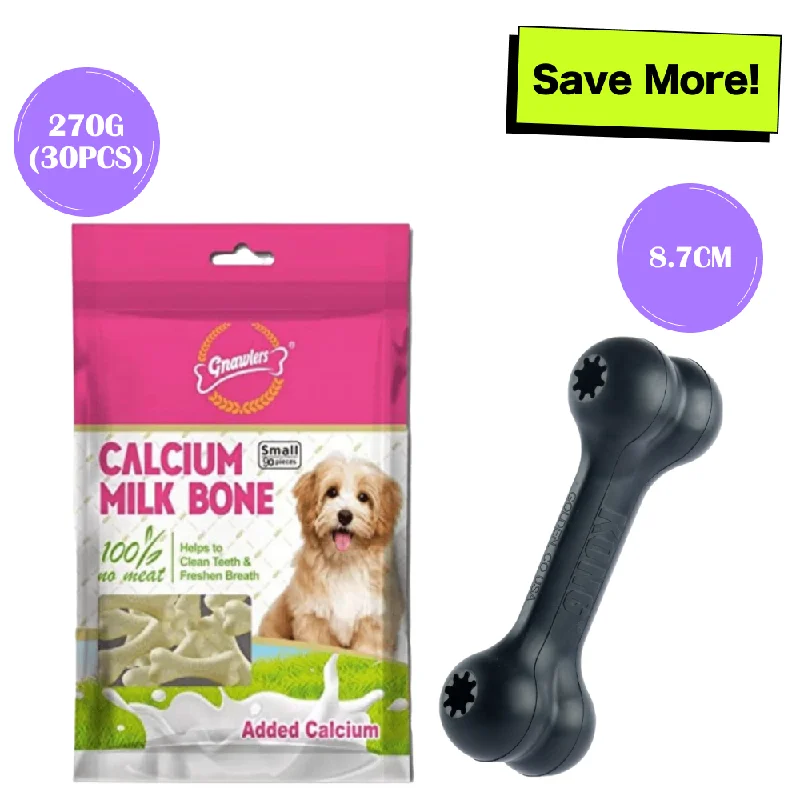 - Remote interactive pet feederGnawlers Calcium Milk Bone Treats & Kong Extreme Goodie Bone Toy Combo for Dogs - Remote interactive pet feederGnawlers Calcium Milk Bone Treats & Kong Extreme Goodie Bone Toy Combo for Dogs