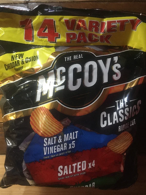 - Dog anti-slip matMcCoy's Ridge Cut Crisps The Classics 14x Pack (14x25g)