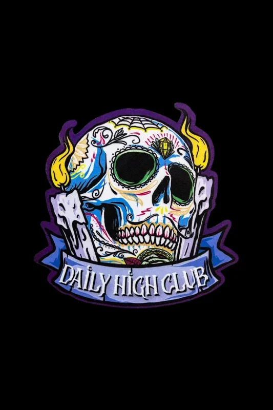 - Remote interactive pet feederDaily High Club Skull Dab Mat
