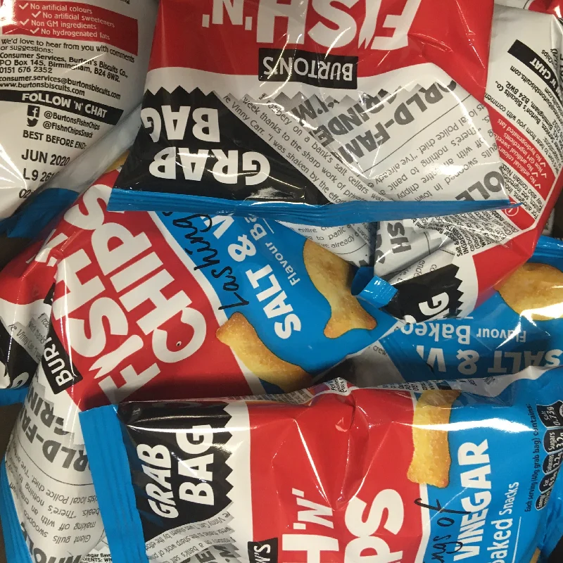 - Automatic temperature adjustment cat bed12x Burtons Fish & Chips Salt & Vinegar Grab Bags (12x40g)