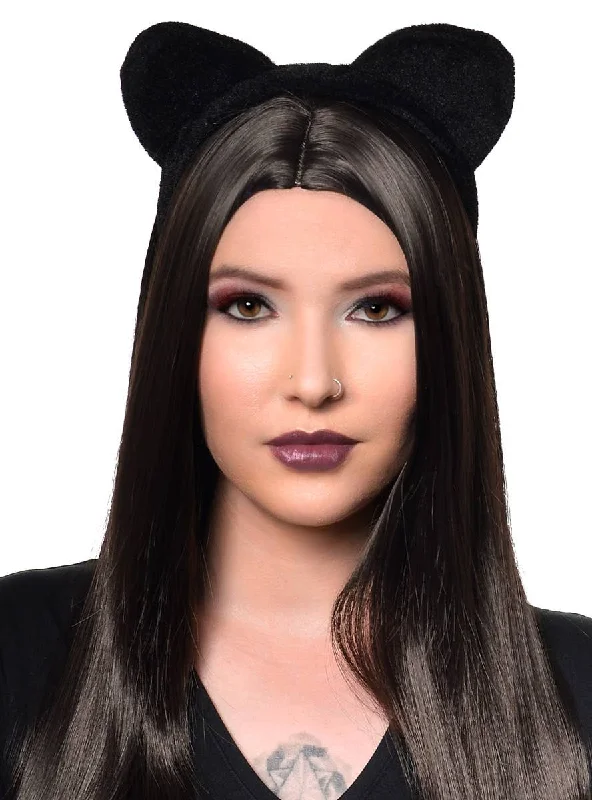 - Car dog seat beltCute Black Velvet Cat Ears Costume Headband