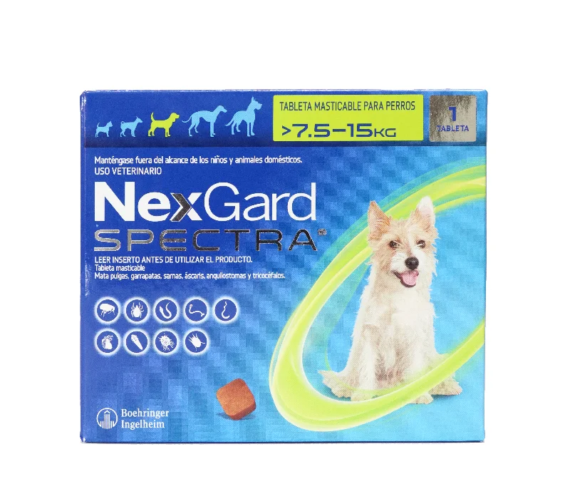  -Anti-slip claw protection raincoat FOR dogsNexgard Spectra M (7.5 A 15 Kg)