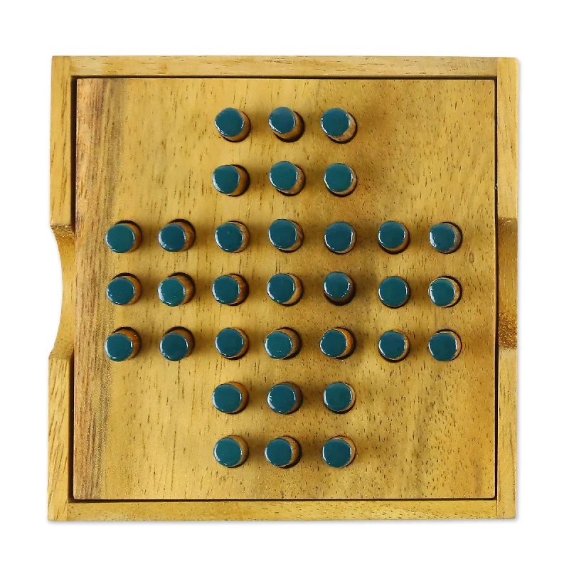 - Climbing pet constant temperature heating padElimination Hand Made Wood Peg Game Teal from Thailand - Climbing pet constant temperature heating padElimination Hand Made Wood Peg Game Teal from Thailand