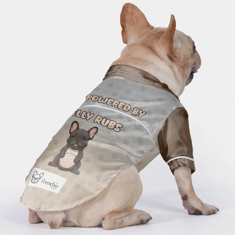 - Durable nylon dog leash wholesalePowered by belly rubs - Pajamas for French bulldog - Durable nylon dog leash wholesalePowered by belly rubs - Pajamas for French bulldog